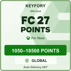 FC 27 Points Gift Card 1,050–18,500 — Xbox · Global
