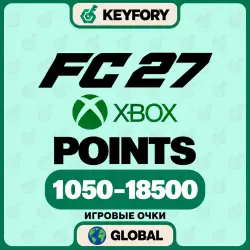 Подарочная карта FC 27 Points 1050–18500 — Xbox · Global — EA SPORTS FC, лот №269534