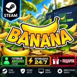 Steam account with the game Banana 24/7 instant delivery + Gift