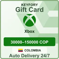 Xbox Gift Card Columbia 30000-150000 COP