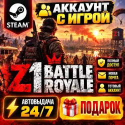 Steam account with the game Z1 Battle Royale 24/7 instant delivery + Gift