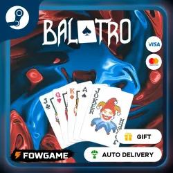 Balatro STEAM GIFT Region choice AUTO DELIVERY