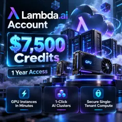 Lambda AI API Credits — $7,500 | 12 Months