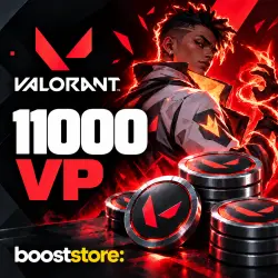 VALORANT 11000 VP | Россия RU | Подарочный код | АВТО, лот №254531