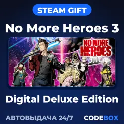 No More Heroes 3 Digital Deluxe Edition | STEAM GIFT | РОССИЯ И ДРУГИЕ РЕГИОНЫ | АВТО 24/7
