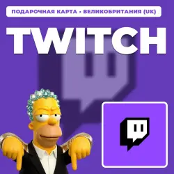 TWITCH 15–150 GBP | GIFT CARD | AUTO DELIVERY [UK / UNITED KINGDOM]
