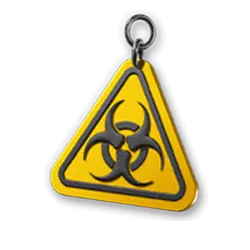 Keychain "Biological threat"