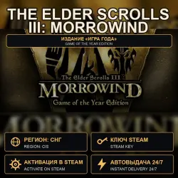The Elder Scrolls III: Morrowind GOTY — Steam Key — CIS