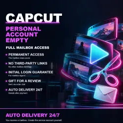 CAPCUT | PERSONAL ACCOUNT (EMPTY) |  + GIFT | AUTO DELIVERY 24/7