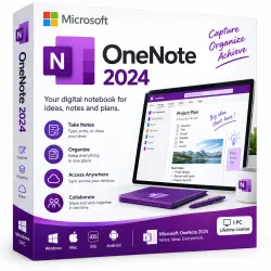Microsoft OneNote 2024 — Activation Key | Online | 1 PC | Global