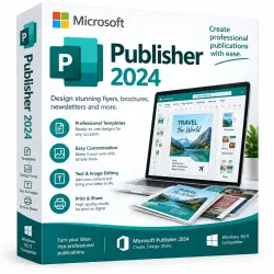 Microsoft Publisher 2024 — Activation Key | Online | 1 PC | Global