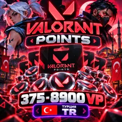 ⚡ VALORANT POINTS TR🟣375-8900 VP ТУРЦИЯ🟣 | Korob04ka