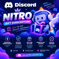 Discord | Nitro Gift Subscription | GIFT