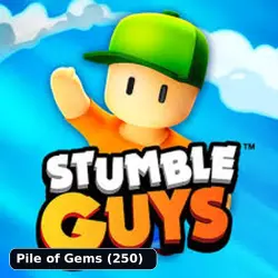 Stumble Guys | Pile of Gems (250) | ID top-up | Region: check first