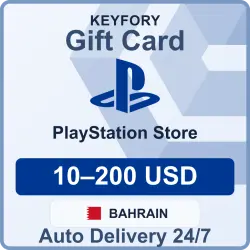 PlayStation Store Gift Card 10-200 USD/Bahrain