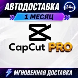 CapCut Pro 1 Month | 24/7