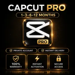 CapCut Pro Premium | Instant Delivery 24/7 | Full Access | Warranty