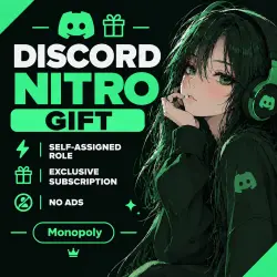 Discord Nitro Gift | AUTOMATIC DISTRIBUTION | gift subscription | Discord Nitro Gift | no login requ