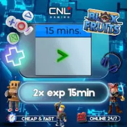 Blox Fruits - 2x exp 15min [25R]