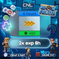 Blox Fruits - 2x exp 6h [450R] — Roblox, лот №215123