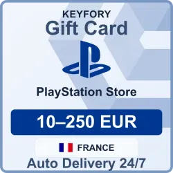 PlayStation Store Gift Card 10–250 EUR — France