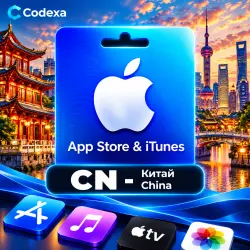 App Store & iTunes (CN) — Китай — 20–1000 CNY — App Store и Apple ID, лот №257688
