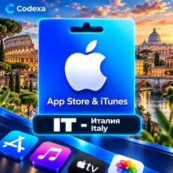 App Store & iTunes (IT) — Италия — 2–250 EUR — App Store и Apple ID, лот №257692