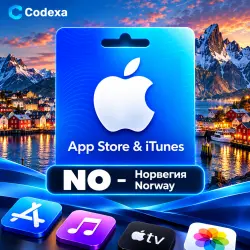 App Store & iTunes (NO) — Норвегия — 20–2500 NOK — App Store и Apple ID, лот №257696