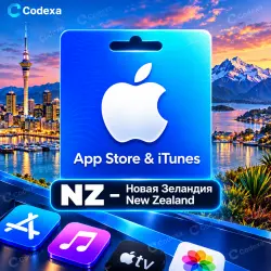 App Store & iTunes (NZ) — Новая Зеландия — 5–500 NZD — App Store и Apple ID, лот №257697