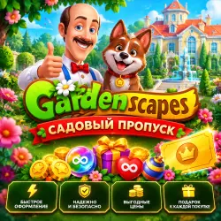 🌟 Gardenscapes - Садовый пропуск | Korob04ka