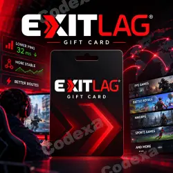 ExitLag Gift Card Tier 2 (Global) | 1 Month – 12 Months