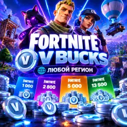 🔑 FORTNITE V BUCKS - ЛЮБОЙ РЕГИОН | Korob04ka