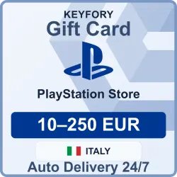 PlayStation Store Gift Card 10-250 EUR/Italy