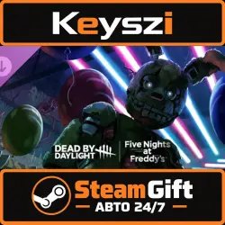 AUTO 24/7 | DLC Dead by Daylight: Five Nights at Freddy’s | BASE GAME REQUIRED | STEAM GIFT
