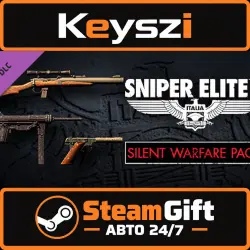 AUTO 24/7 | DLC Sniper Elite 4 - Silent Warfare Weapons Pack | BASE GAME REQUIRED | STEAM GIFT