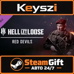 АВТО 24/7 | DLC Hell Let Loose - Red Devils | НУЖНА ОСНОВНАЯ ИГРА | STEAM GIFT