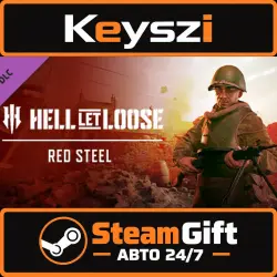 АВТО 24/7 | DLC Hell Let Loose - Red Steel | НУЖНА ОСНОВНАЯ ИГРА | STEAM GIFT