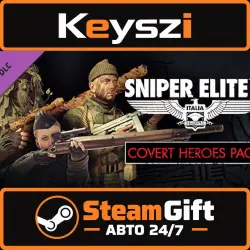 AUTO 24/7 | DLC Sniper Elite 4 - Covert Heroes Character Pack | BASE GAME REQUIRED | STEAM GIFT