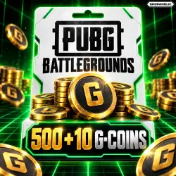 PUBG G-Coins — 500 + 10 G-Coins | Steam — PUBG: Battlegrounds, лот №261667