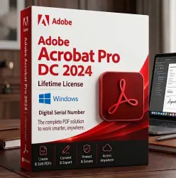 Adobe Acrobat Pro DC 2024 Perpetual License Key (Global)