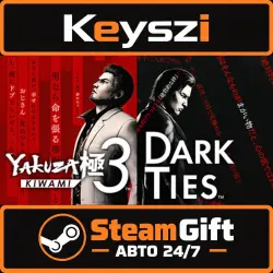 AUTO 24/7 | Yakuza Kiwami 3 and Dark Ties | STEAM GIFT