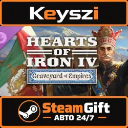 AUTO 24/7 | DLC Hearts of Iron IV: Graveyard of Empires | BASE GAME REQUIRED | STEAM GIFT