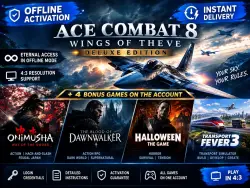 | Instant Delivery | ACE COMBAT 8: WINGS OF THEVE Deluxe Edi + 4 New Releases | Offline Activation |