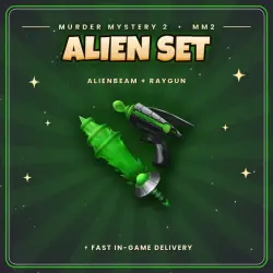 Alien Set | MM2 | Murder Mystery 2 — Roblox, лот №269565