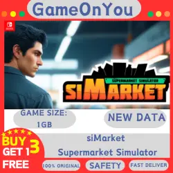 siMarket Supermarket Simulator Nintendo Switch 1/2
