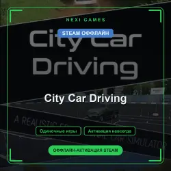 City Car Driving — STEAM OFFLINE account | Single-player