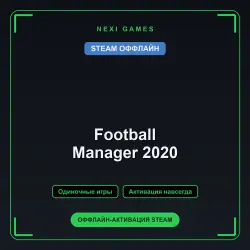 Football Manager 2020 — STEAM ОФФЛАЙН аккаунт | Одиночная игра