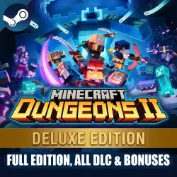 MINECRAFT DUNGEONS II DELUXE EDITION | ALL DLCS AND BONUSES | STEAM | FOR PC