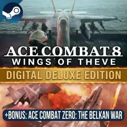 ACE COMBAT 8: WINGS OF THEVE DELUXE EDITION | ALL DLC AND BONUSES | STEAM | FOR PC