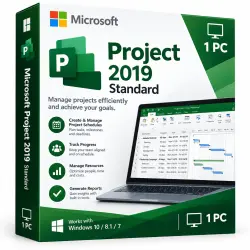 Microsoft Project 2019 Standard — Activation Key | 1 PC | Global